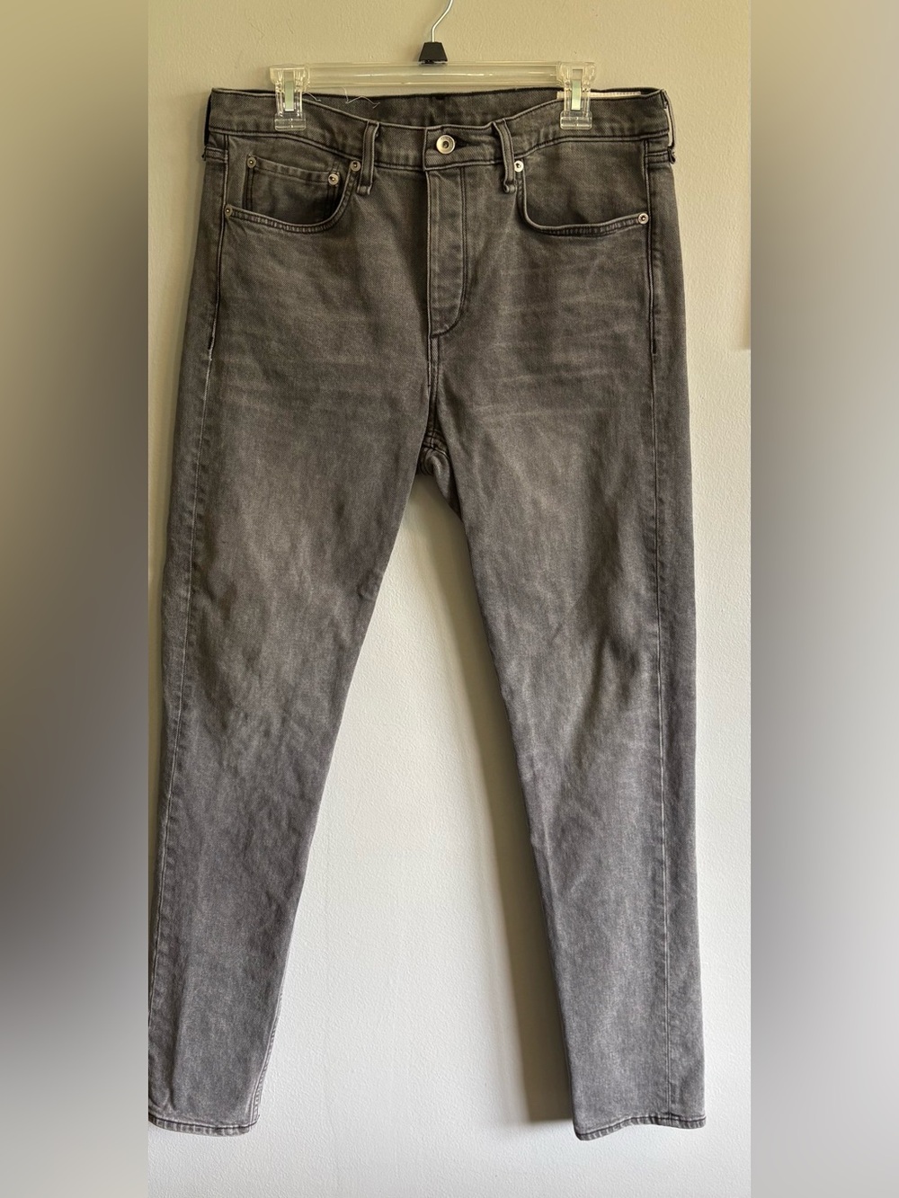 rag & bone Gray Fit 1 Extra Slim Jeans Size 36